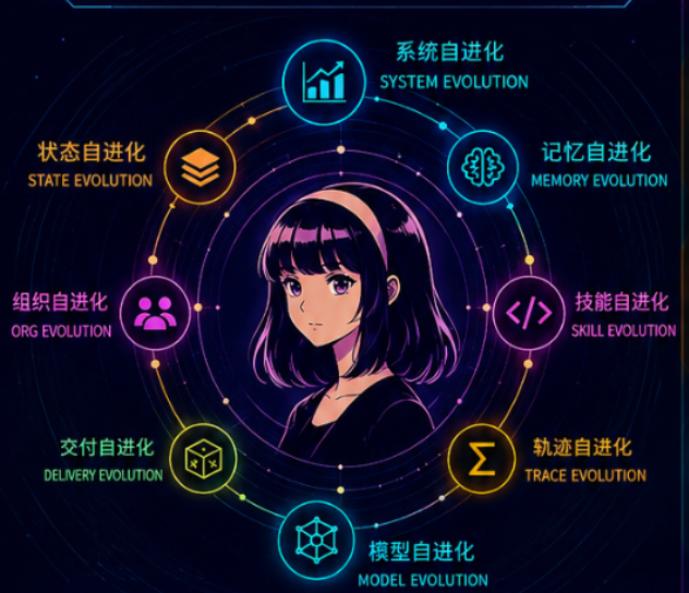 企业级 AI 原生智能体系统总览图